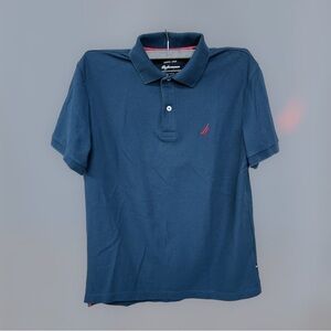 Nautica navy blue polo shirt size S